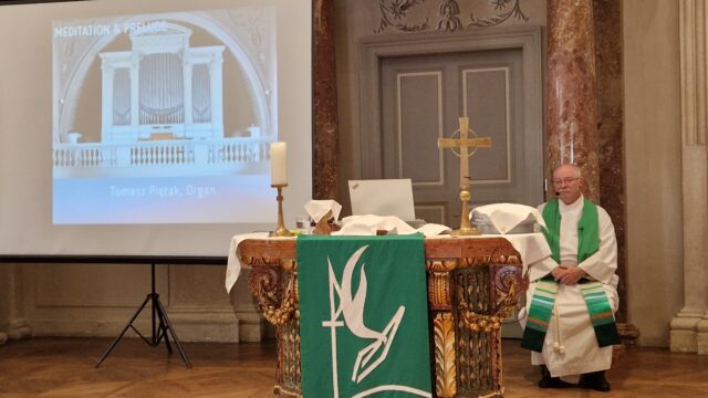 communion, the table is set